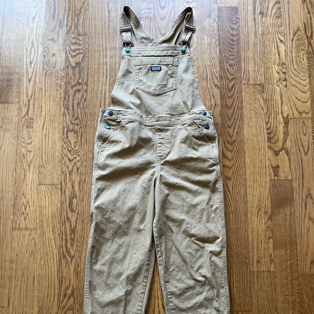 Patagonia Youth Tan Khaki Overalls